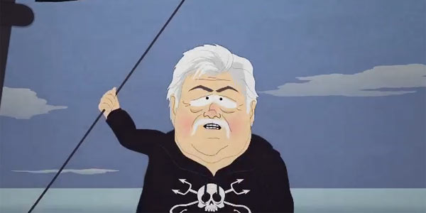 Paul Watson in South Park episode Whale Whores