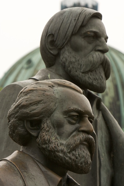 Marx en Engels, adviseurs Geleide Planecologische commissie Nieuw Agrarisch Natuurbeheer
