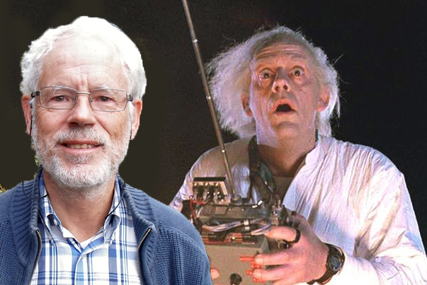 David Dirkse achtergrond back to the future