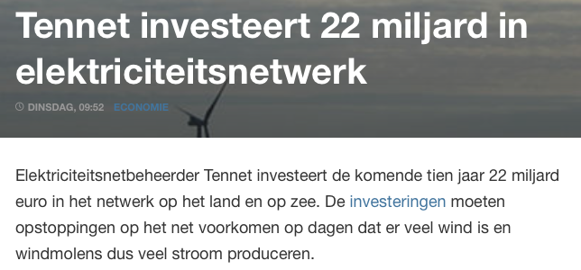 NOS Mediasukkels hoofdelijk aansprakelijk voor verkopen groene sprookje dat Nederlanders 100 miljard euro kost, zonder enige baten, behalve duurdere energie