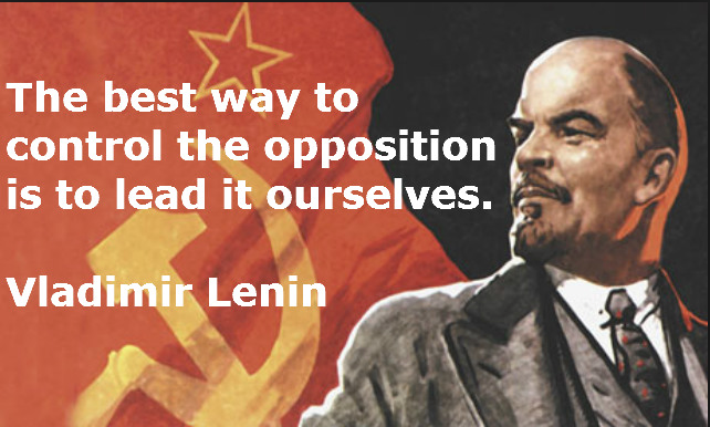 Wat Lenin deed, dat doet de NATO even goed