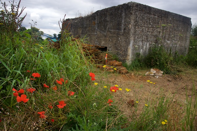 Honderd jaar later komt nog steeds de resterende munitie boven, zoals bij deze Duitse bunker tussen Baupame en Poziers