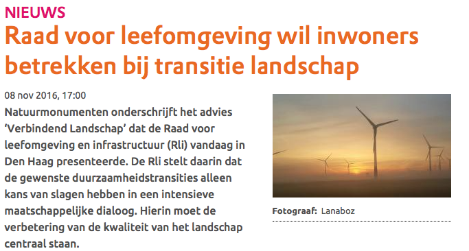 ..de Raad voor de Leefomgeving sponsort ook windturbine-fanaten