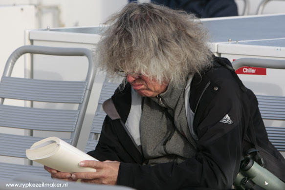 Lenze Hofstee in 2009 op de Boot vanaf Vlieland