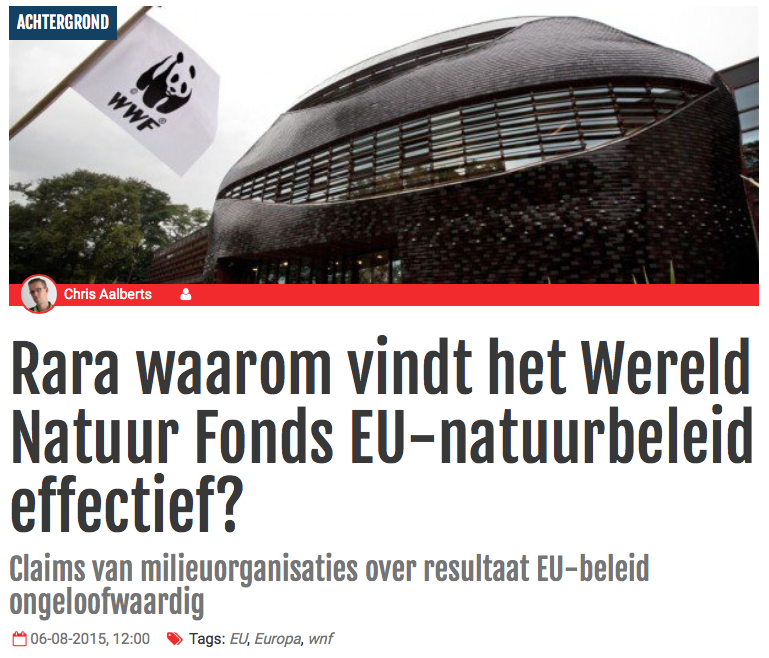 Buiten Climategate.nl is alleen de Postonline zo helder. De rest van onze corrupte media houdt 'het goede doel' de hand boven het hoofd