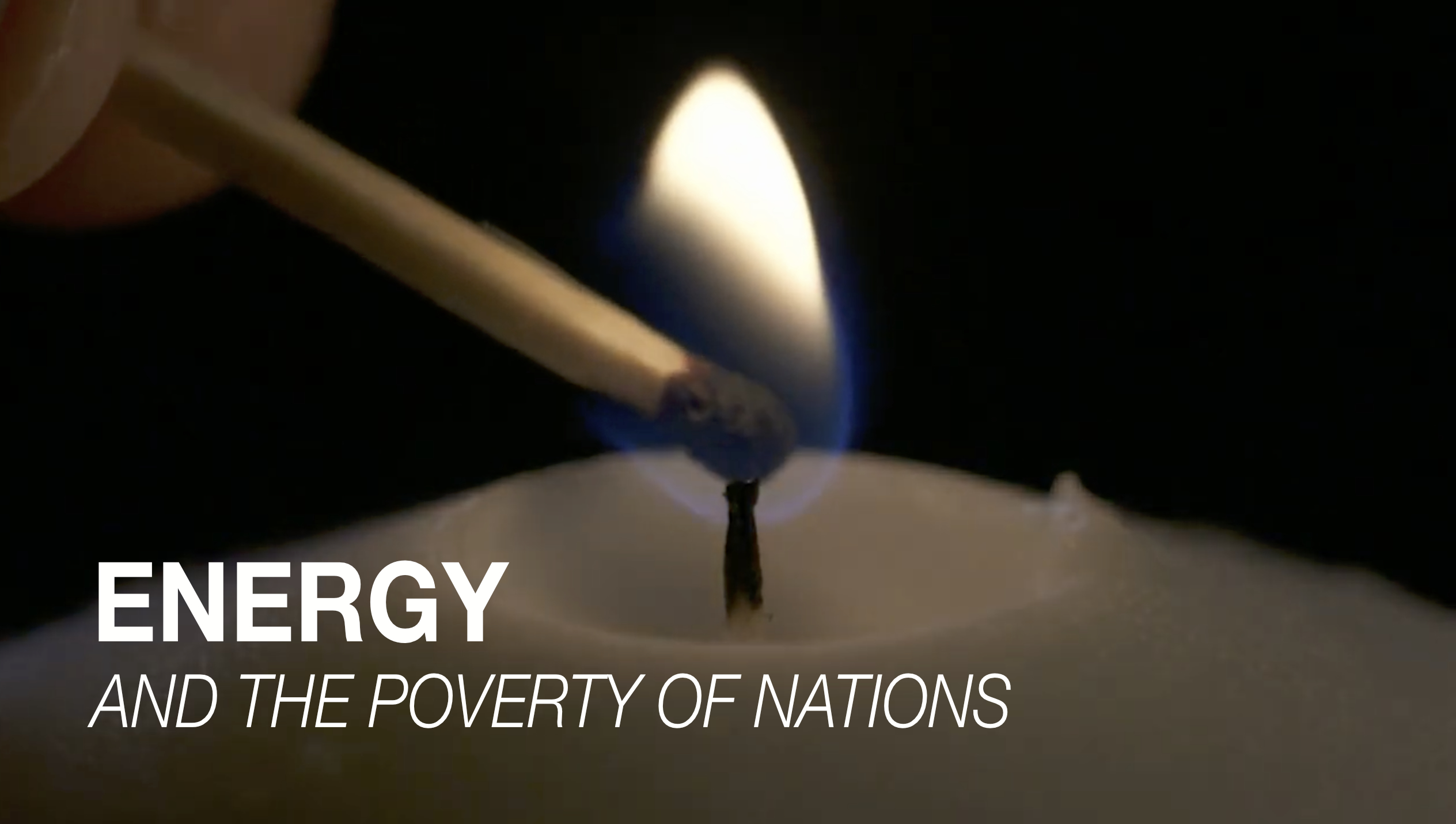 energy and the pverty of nations