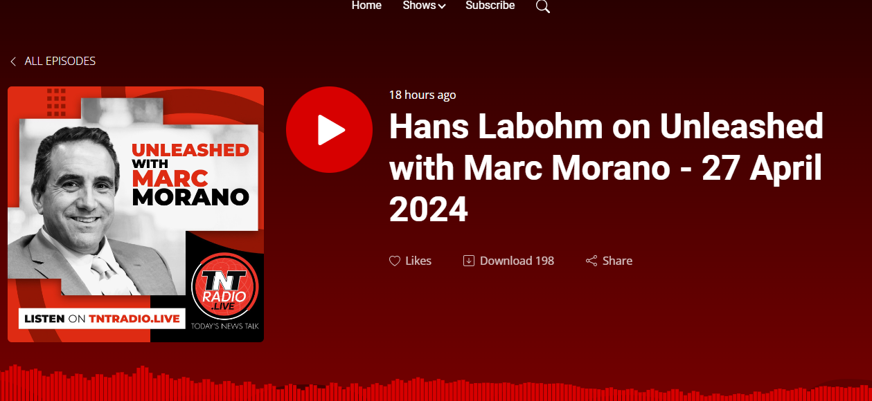 Interview Marc Morano Hans Labohm