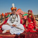 Jaisalmer,,India,-,Mar,1:,Young,Husband,And,Beautiful,Indian