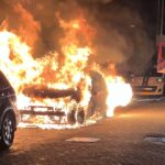 Brand elektrische auto