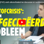 Vos stikstofcrisis